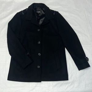 Mackage Men’s Wool Trench Coat Sz 42